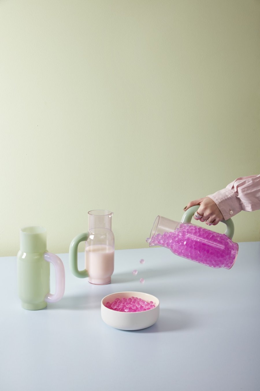 Studio About Wave Kande 1,2 L, Milky Jade/Milky Rose