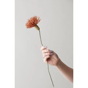 Studio About Papirblomst Chrysanthemum 42 cm, Mørk Okker