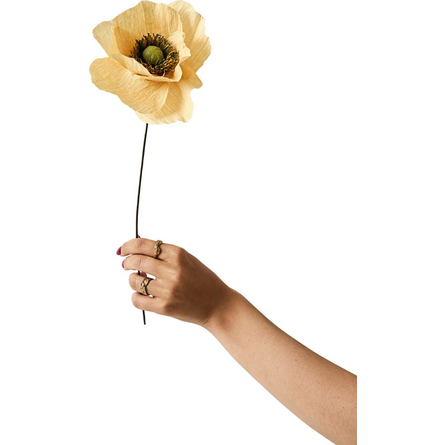 Studio About Papierblume Klatschmohn 40 cm, Peach