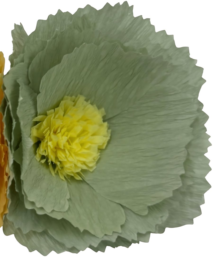 Studio About Papirblomst Peony 42 cm, Mint