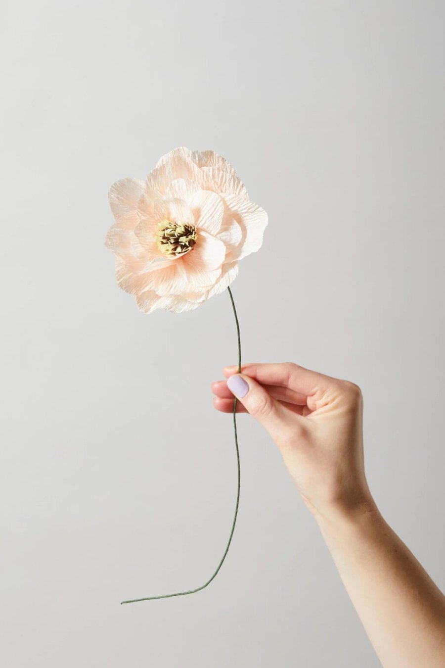 Studio About Papierblume Mohn 43 cm, Nude