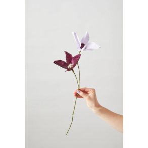 Studio About Papirblomst Clematis 44 cm, Lilla