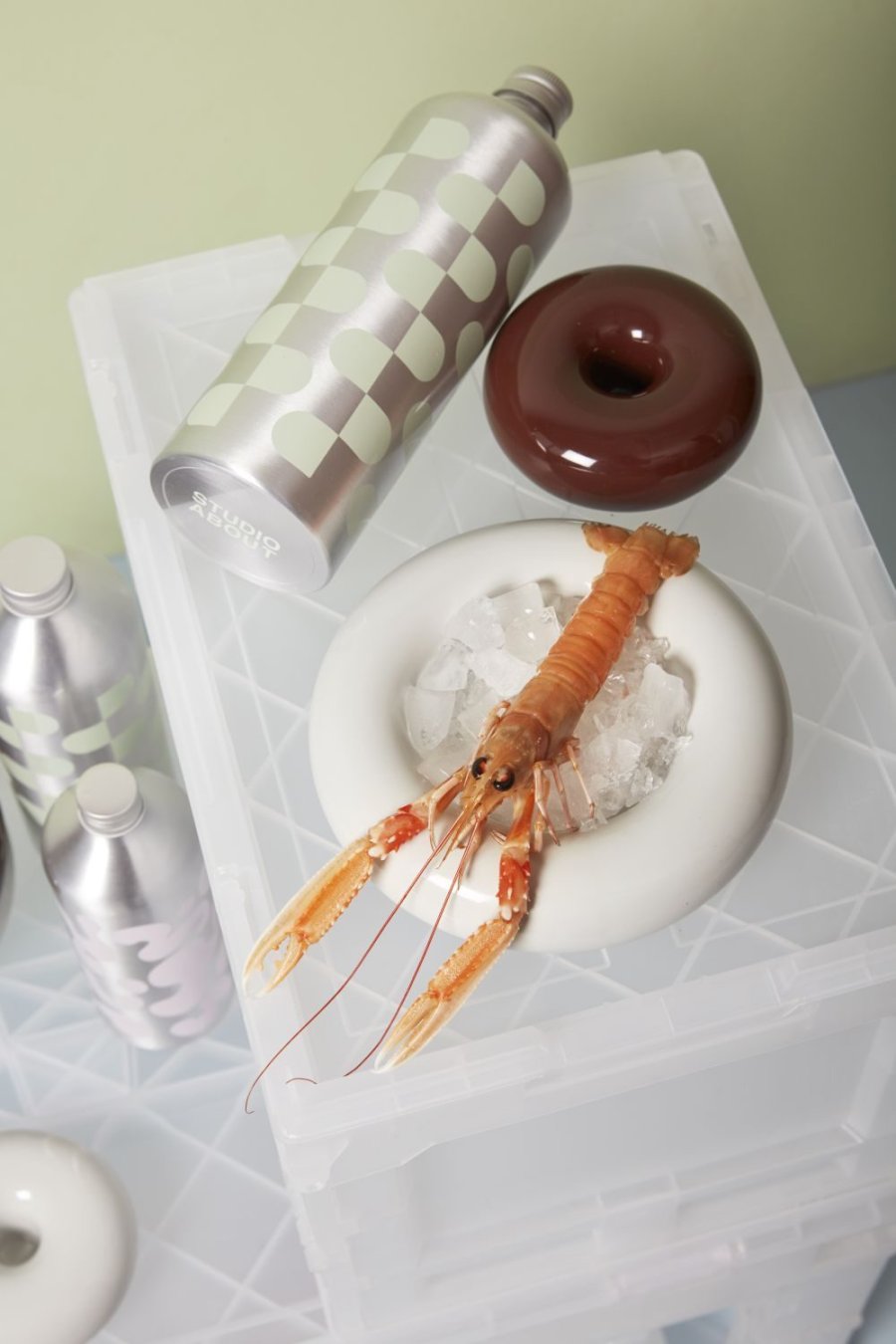 Studio About Bob Bloklysestage �16 cm, Lys Gr�