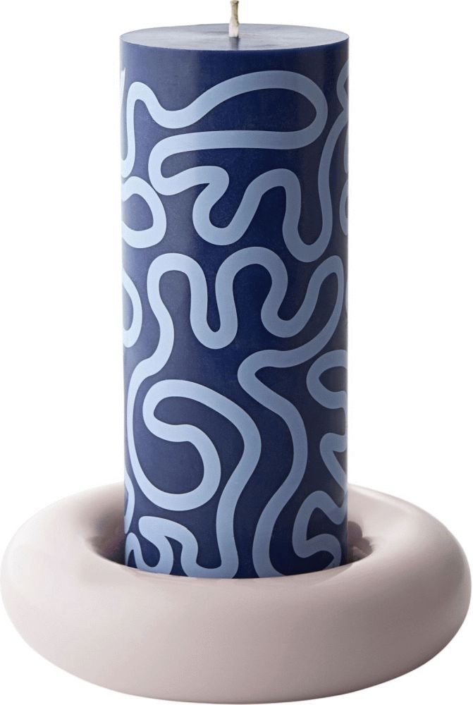 Studio About Bob Stumpenkerzenhalter �16 cm, Rosa