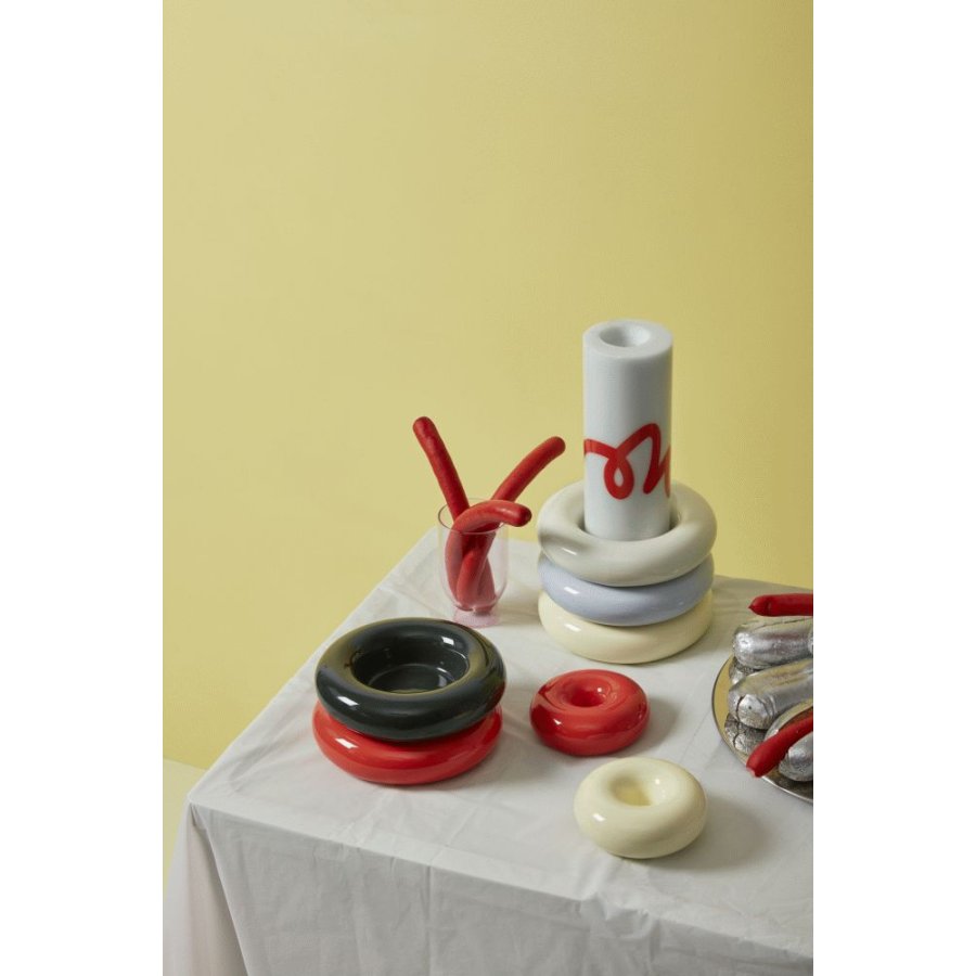 Studio About Bob Stumpenkerzenhalter �16 cm, Gelb