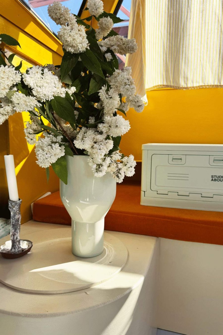 Studio About Flowershade Vase H28,5 cm, Minze