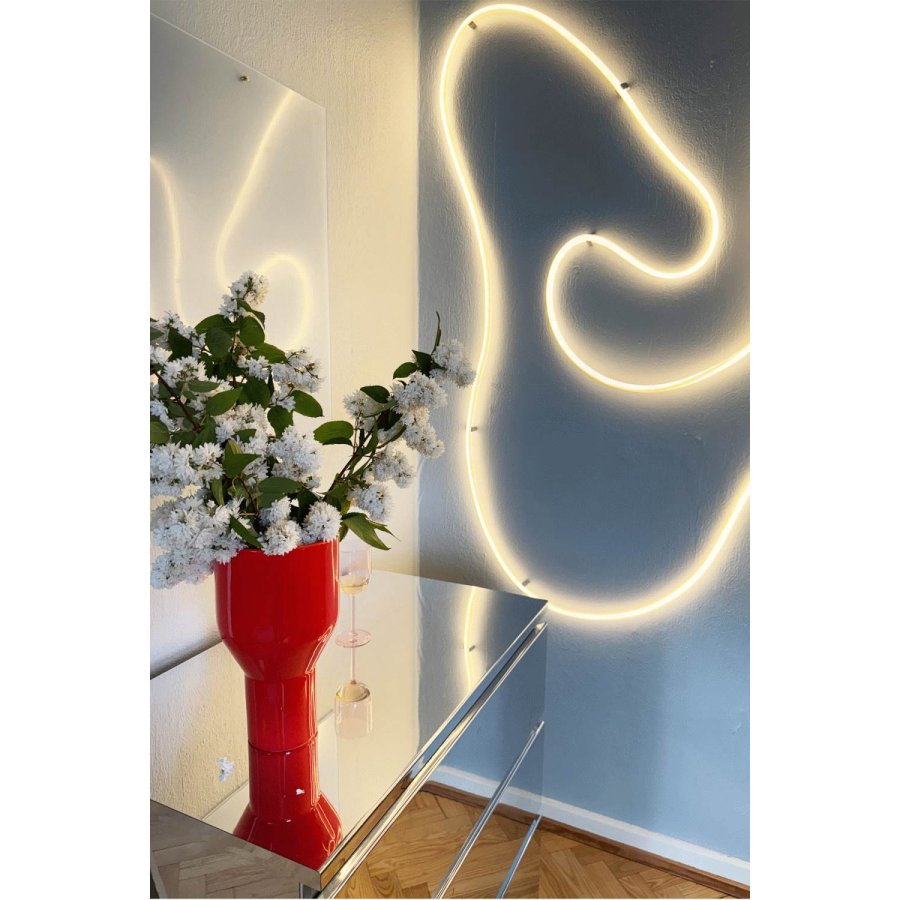 Studio About Flowershade Vase H28,5 cm, Rot