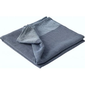 Studio About Decke 140x200 cm, Dunkelblau/Hellblau