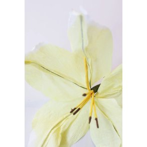 Studio About Papirblomst Lily 45 cm, Gul