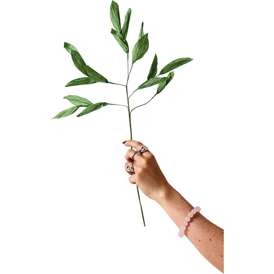 Studio About Papierblume Bltter 51 cm, Grn