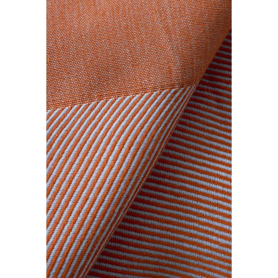 Studio About Decke 260x260 cm, Hellblau/Rot