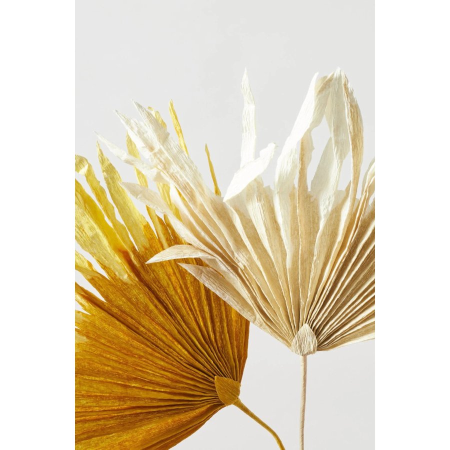 Studio About Papierblumenpalme 55 cm, Sand