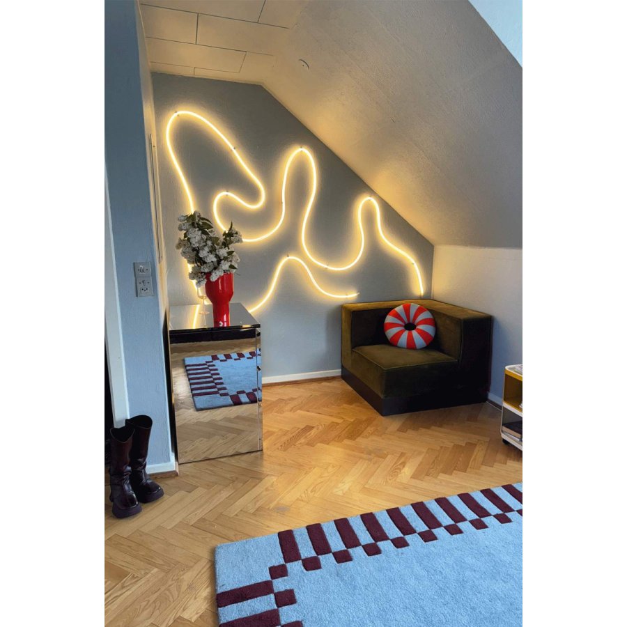 Studio About Float Kissen 40 cm, Blau/Rot