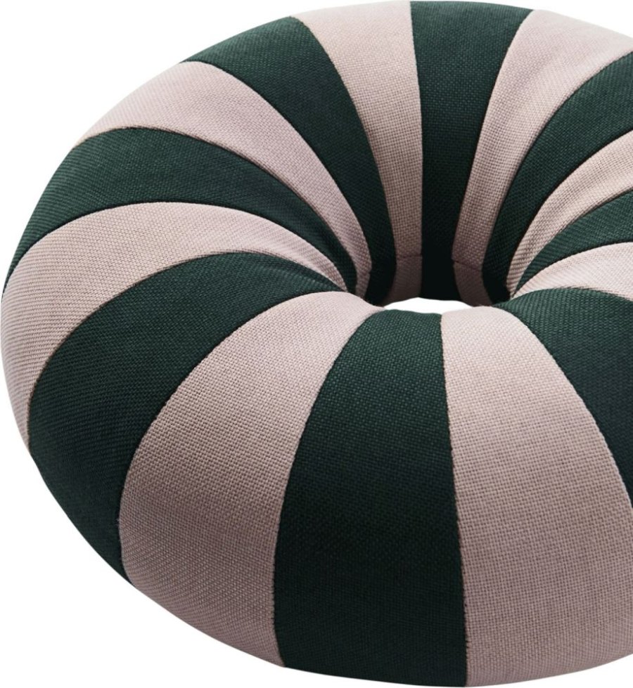 Studio About Float Kissen �40 cm, Dunkelgr&uuml;n/Rosa