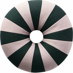 Studio About Float Kissen �40 cm, Dunkelgr&uuml;n/Rosa