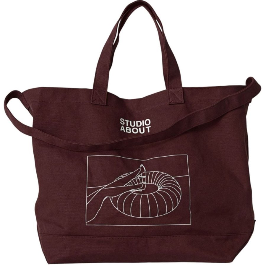 Studio About Mulepose 32x58 cm, Bordeaux/Mint