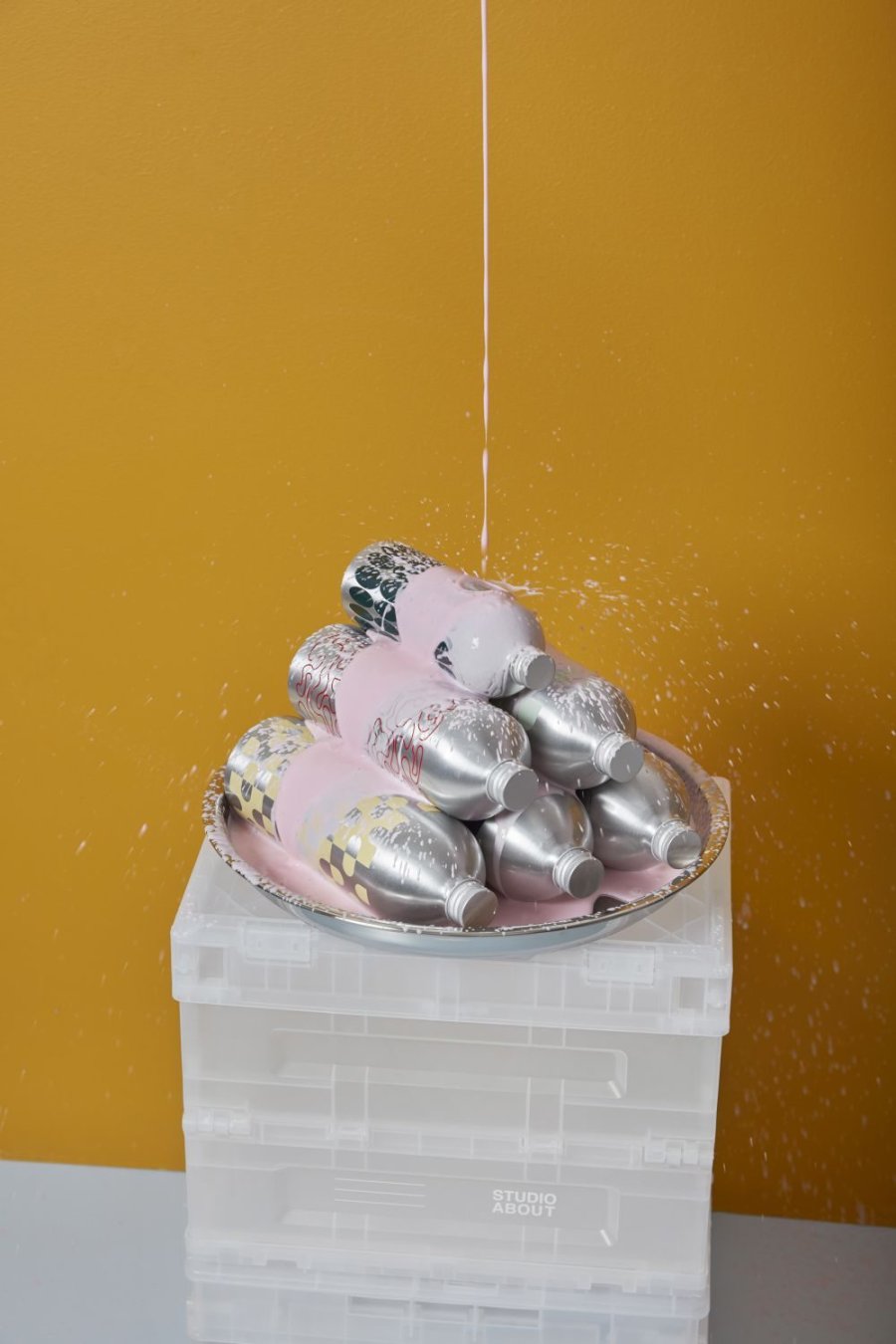 Studio About Blox Opbevaringsboks 41x59,5 cm, Semitransparent