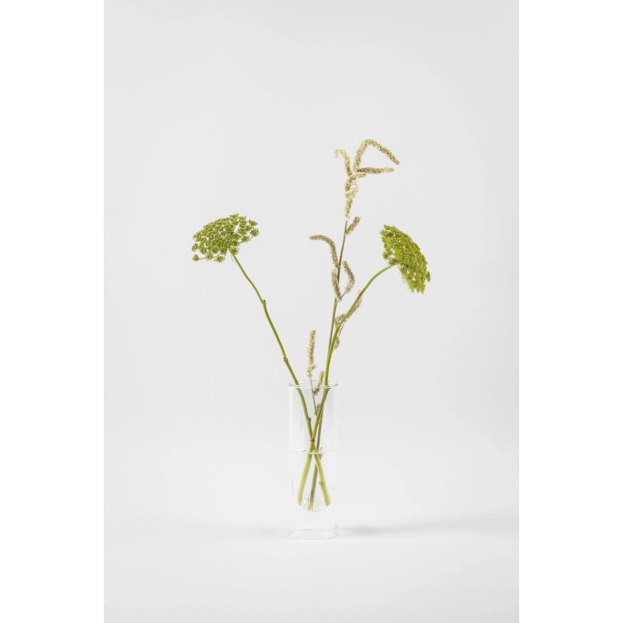 Studio About Flower Tube Vase H20 cm, Klar