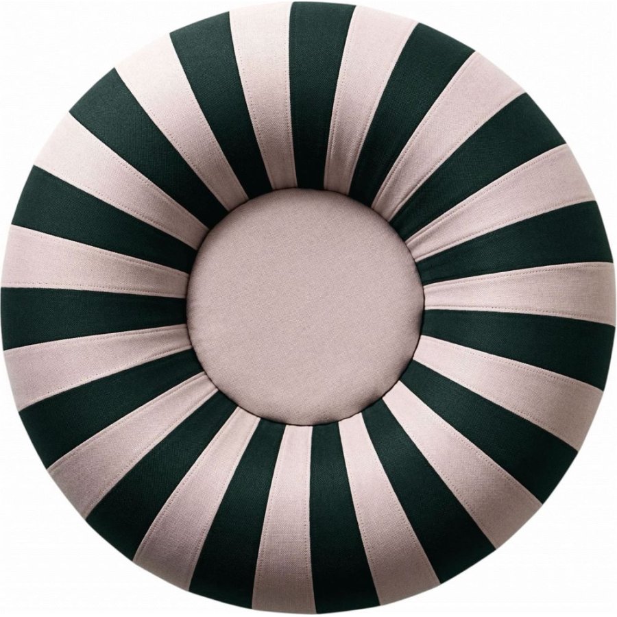 Studio About Float Pouf �80 cm, Dunkelgr&uuml;n/Rosa