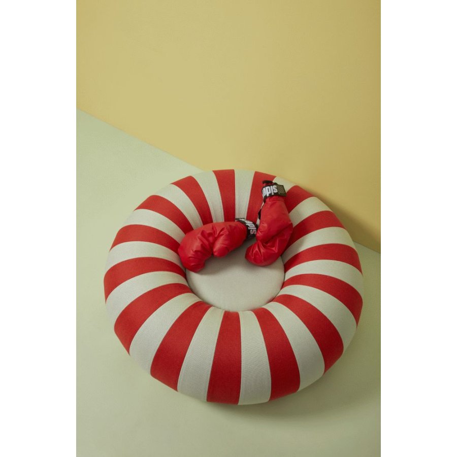 Studio About Float Pouf �80 cm, Rot/Mint