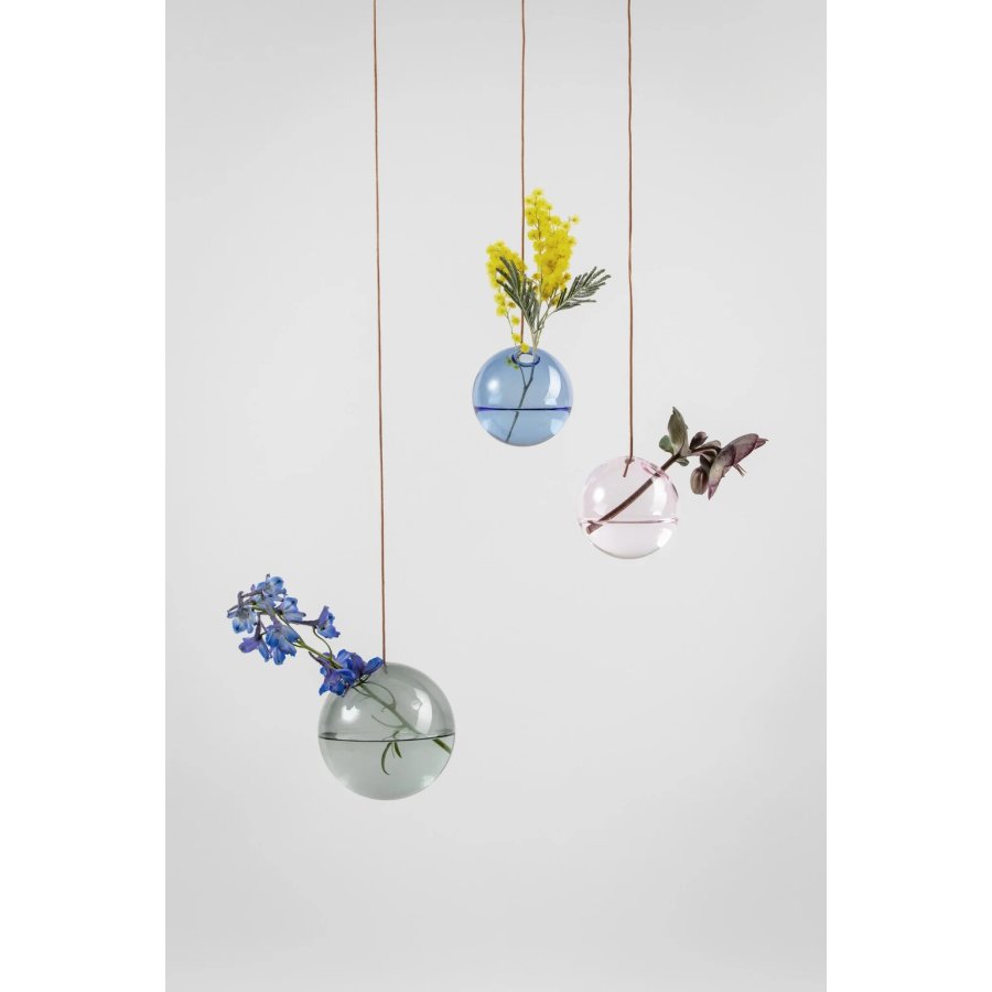 Studio About Hanging Flower Bubble Hängevasen 8 cm, Blau