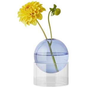 Studio About Standing Flower Bubble Vase H10 cm, Bl�