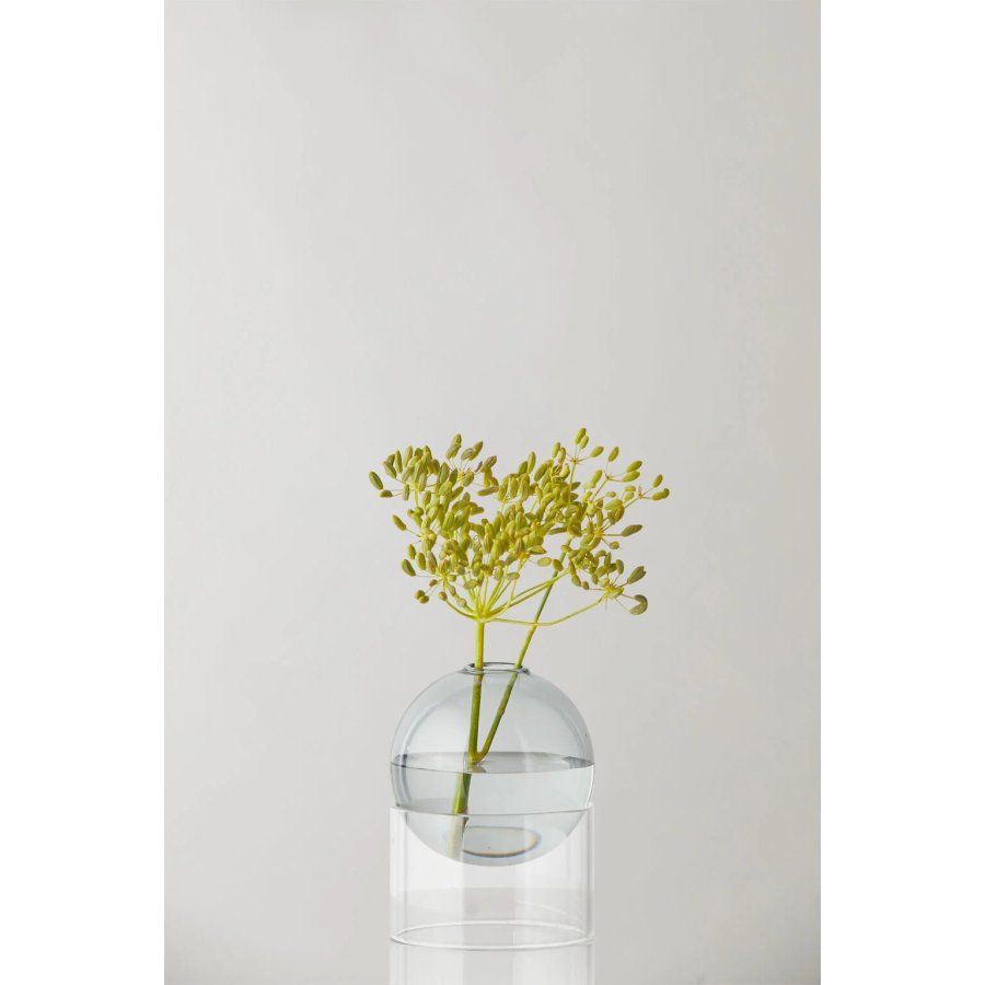 Studio About Standing Flower Bubble Vase H10 cm, Rauch