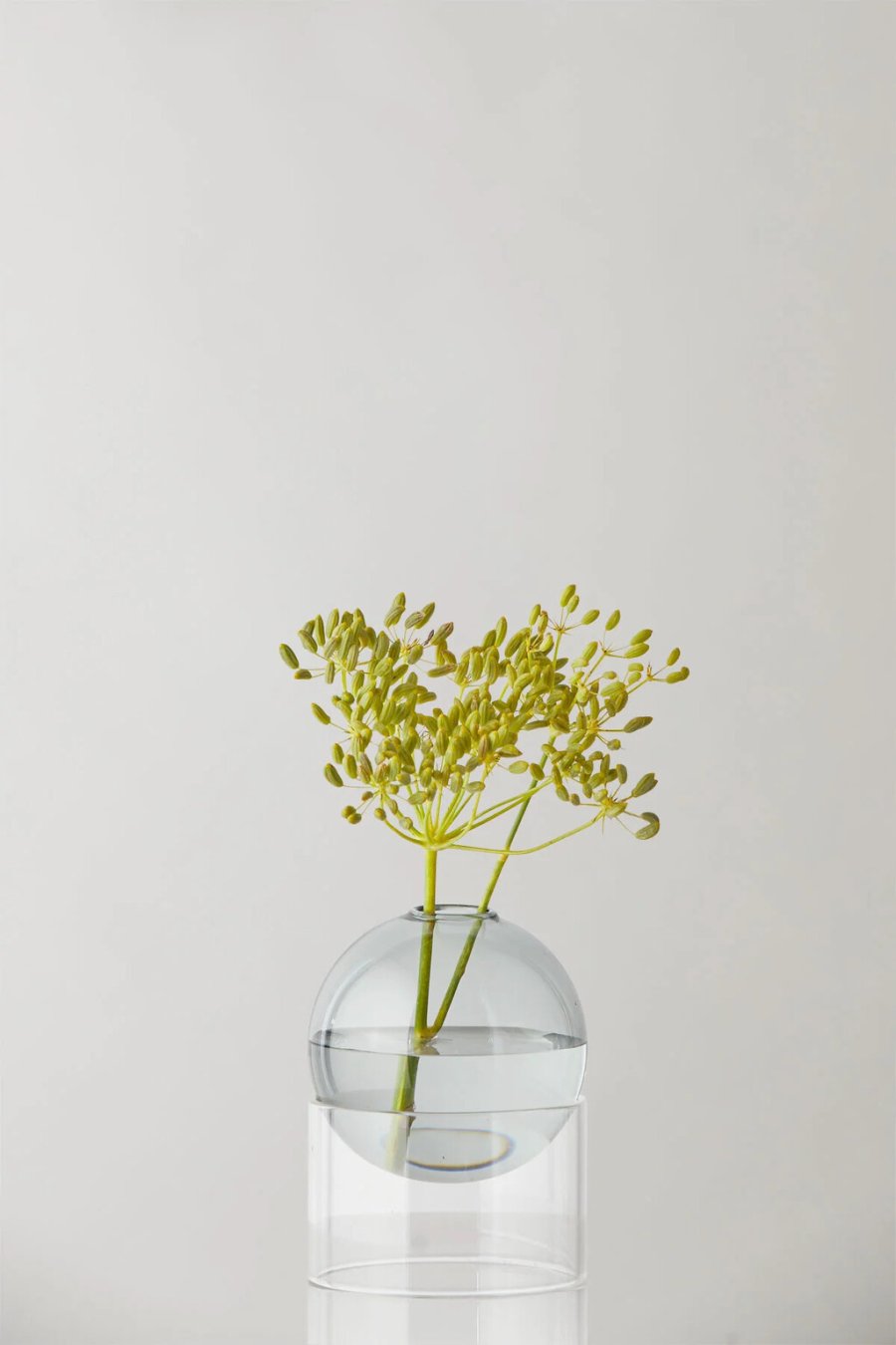 Studio About Standing Flower Bubble Vase H10 cm, Rauch