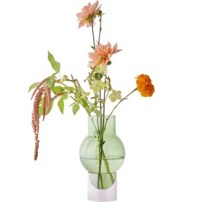 Studio About Bubble Tube Vase H27 cm, Grn
