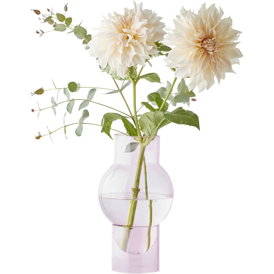 Studio About Bubble Tube Vase H27 cm, Rosa