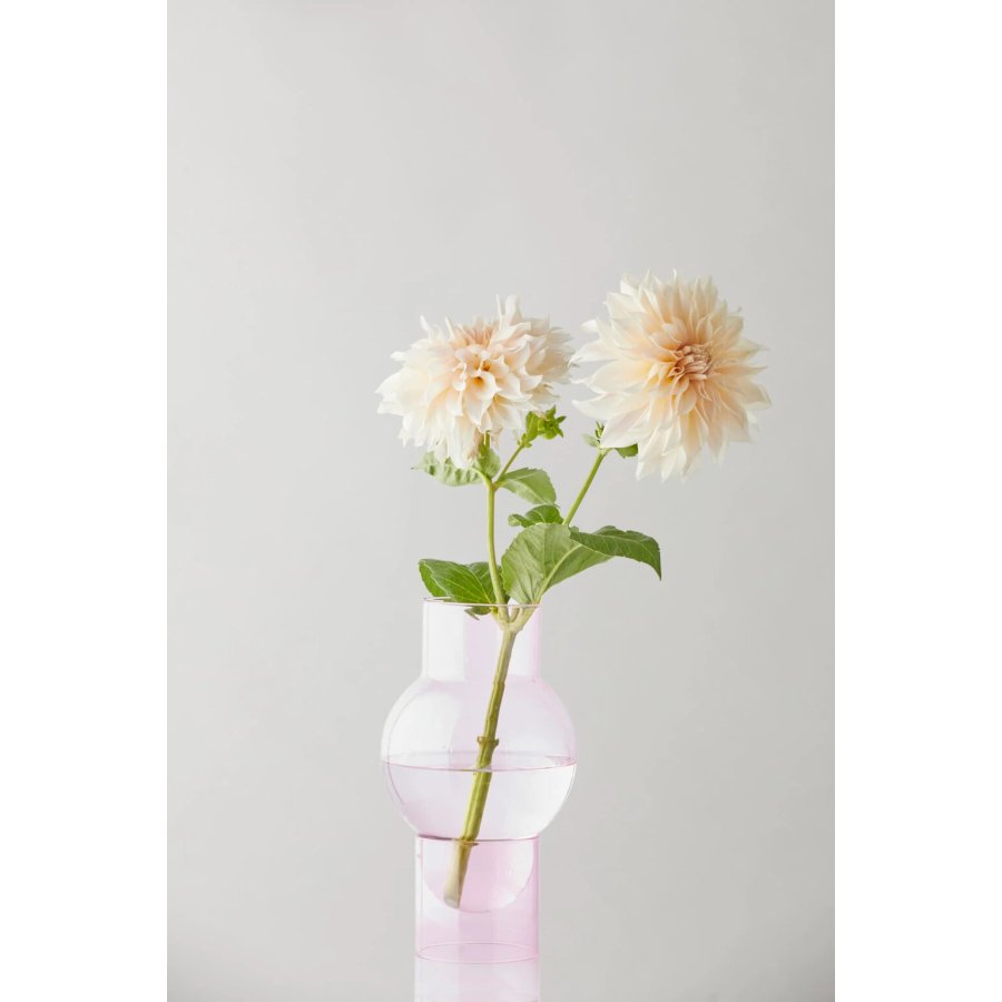 Studio About Bubble Tube Vase H27 cm, Rosa