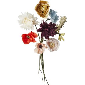 Studio About Surprise Immerwhrender Blumenstrau m. 9 Stck 55 cm, Multi