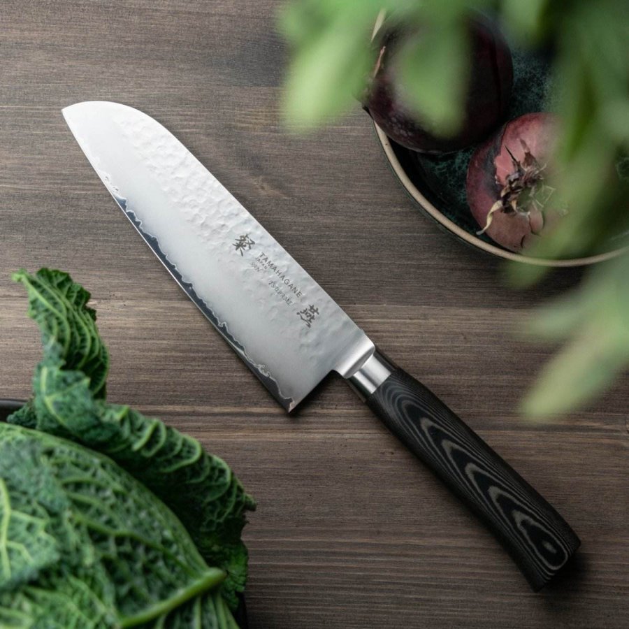 Tamahagane San Tsubame Santoku Messer 16 cm