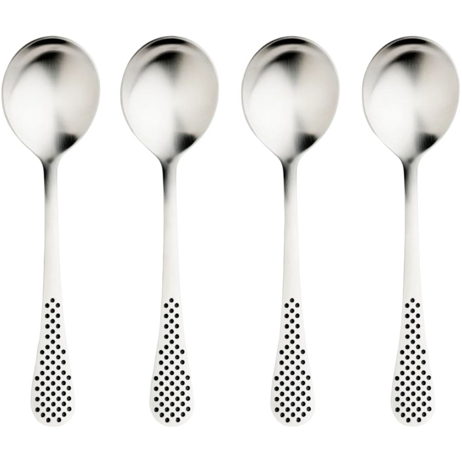 Global Classic GT-008C/4 Suppeske 4 stk, St�l