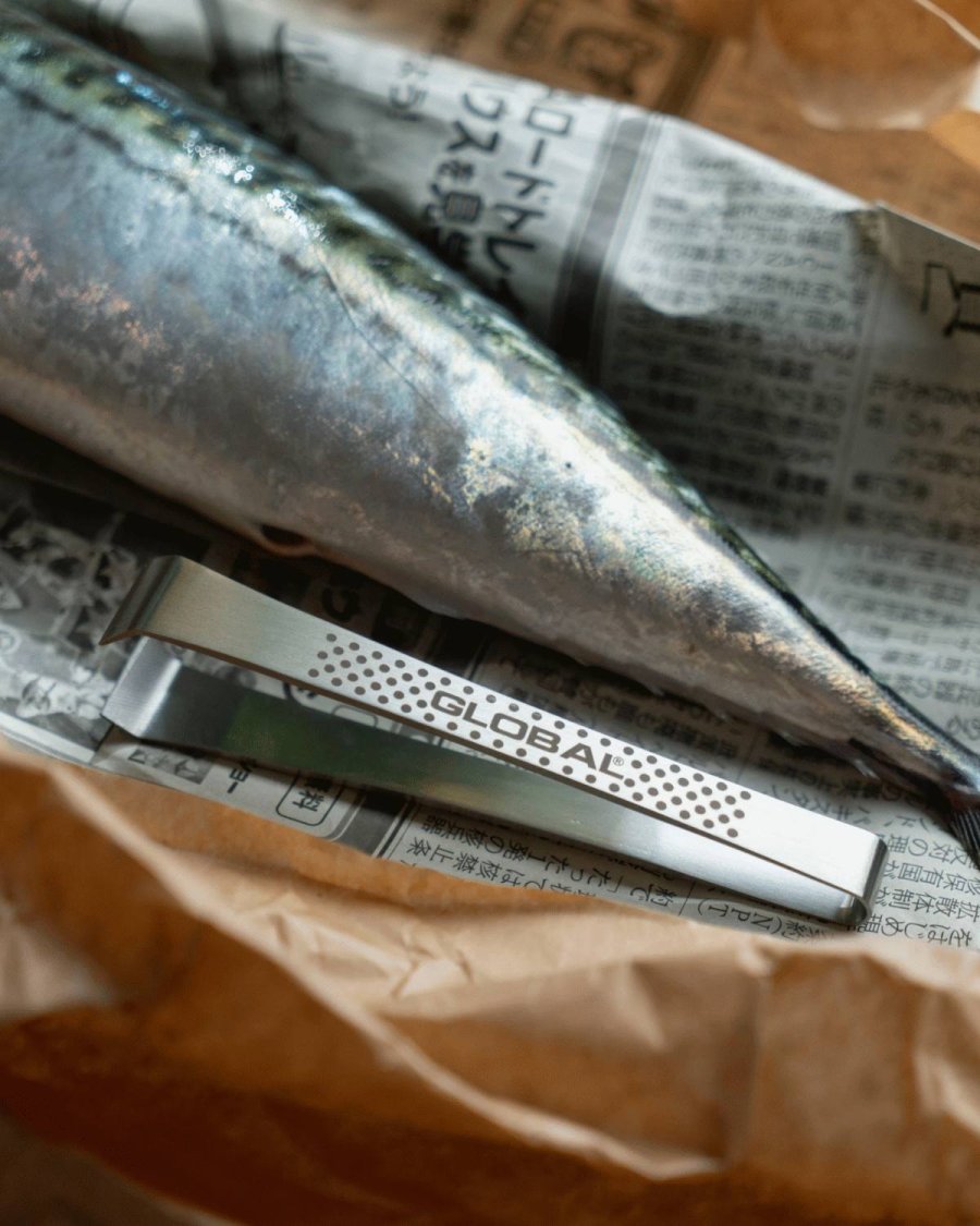 Global Fiskepincet 12 cm, Stl