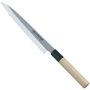 Bunmei Yanagi Sashimikniv Enkelslebet 21 cm, Stl