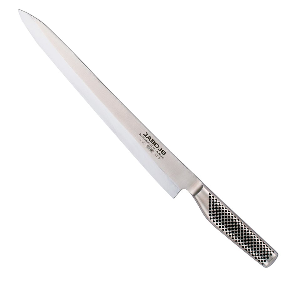 Global G-14 Sashimi-Messer Spitz 30 cm, Stahl