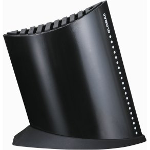 Global Knivblok til 9 Knive og 1 Slibestang, Sort