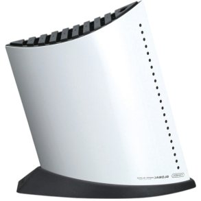 Global Knivblok til 9 Knive og 1 Slibestang, Hvid