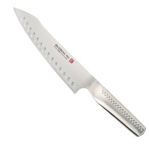 Global NI Kokkekniv Orientalsk Olivenslebet 20 cm, Stl