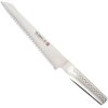 Global NI Brotmesser m. Wellenschliff-Klinge Oriental 23 cm, Stahl