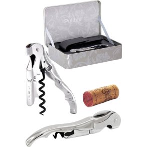 Pulltex Tjenerproptrkker m. Lderetui, Stl