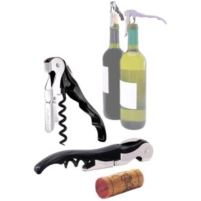 Pulltex Tjenerproptrkker m. Hylster, Sort