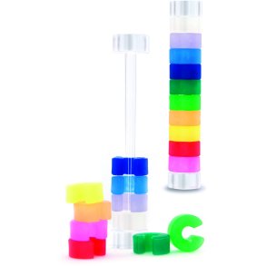 Pulltex Farvemarkering til Glas 10 stk, Plast