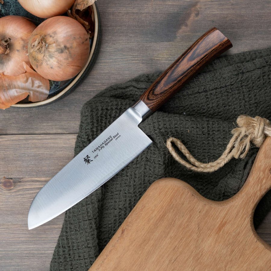 Tamahagane San Santoku Messer 16 cm