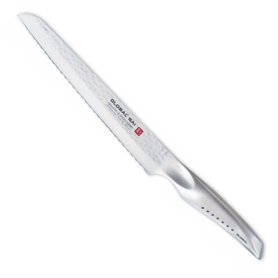 Global Sai Brotmesser 23 cm, Stahl