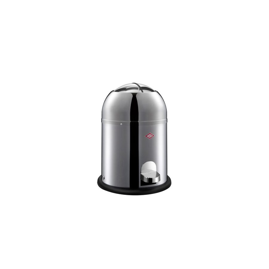Wesco Mini Master Pedalspand 6 L, Blankt Stl