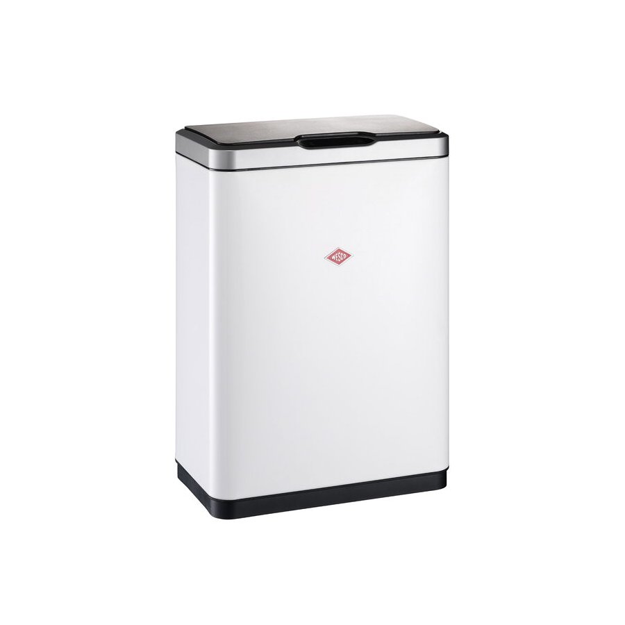 Wesco I. Master Double 2x20L pedalspand, hvid