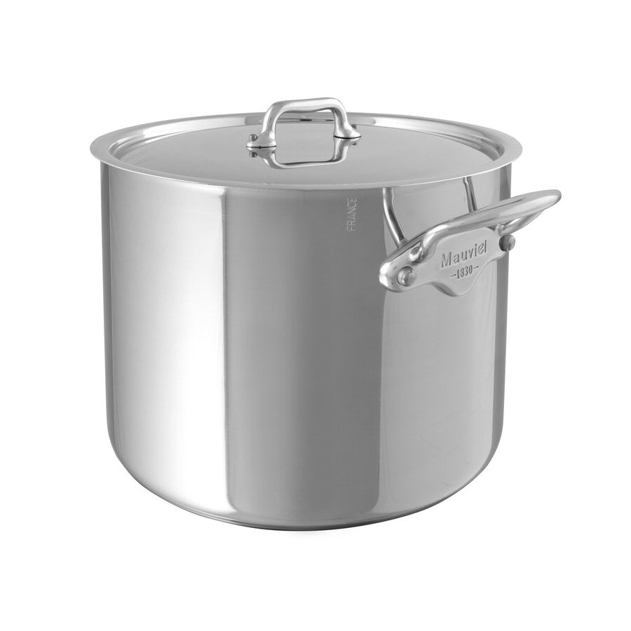 Mauviel Cook Style Suppegryde m. stllg 9,5 L, Stl