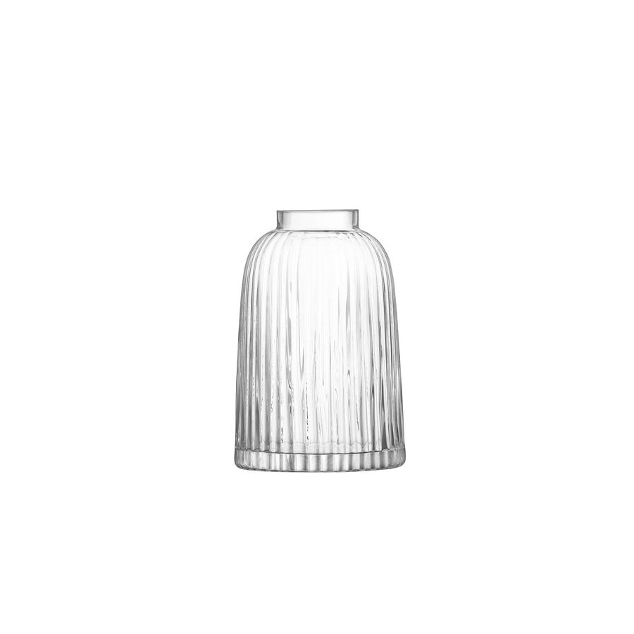 LSA Pleat vase klar H20cm